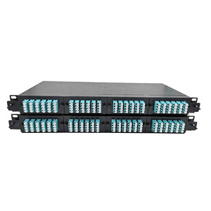 KEXINT Customizable MPO MTP Cassette 96 Cores for LC Quad Adapter Max Modular <strong>64</strong> <strong>Ports</strong> ODF Fiber Optic <strong>Patch</strong> <strong>Panel</strong> - Product Image 3