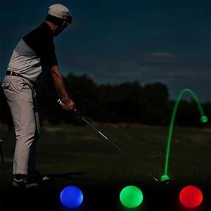 Unisex tùy chỉnh <span class=keywords><strong>led</strong></span> Golf Bóng phát sáng tính năng cho đêm sử dụng sáng đồ chơi ngoài trời với ánh sáng lên nhấp nháy phát sáng trong bóng tối chức năng - Product Image 4