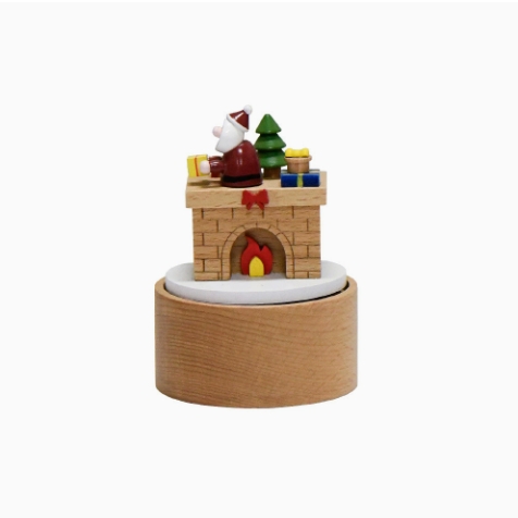 Cheminée de Noël