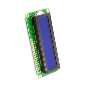 LCD1602 LCD 1602 I2C-Anzeigebildschirm mit blauer Hintergrundbeleuchtung für Arduino