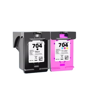 FULUXIANG uyumlu 704XL 704 XL CN692AA renkli mürekkep püskürtmeli mürekkep HP için kartuş Deskjet 2010 2060 yazıcı - Product Image 1
