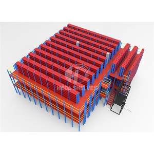 CE/ISO Großformat iges Paletten reifen regal Mehr schicht iges Mezzanine-Dachboden regals ystem - Product Image 1