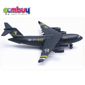 Simülasyon diecast metal modeli geri çekin ses aydınlatma oyuncak alaşım uçak - Product Image 6