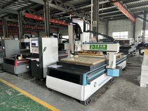 Enrutador de madera CNC ATC multifuncional 1325 de alta calidad, sistema de Control Syntec de husillo de 9kw, bomba, máquina de tallado de engranajes Servo - Product Image 2