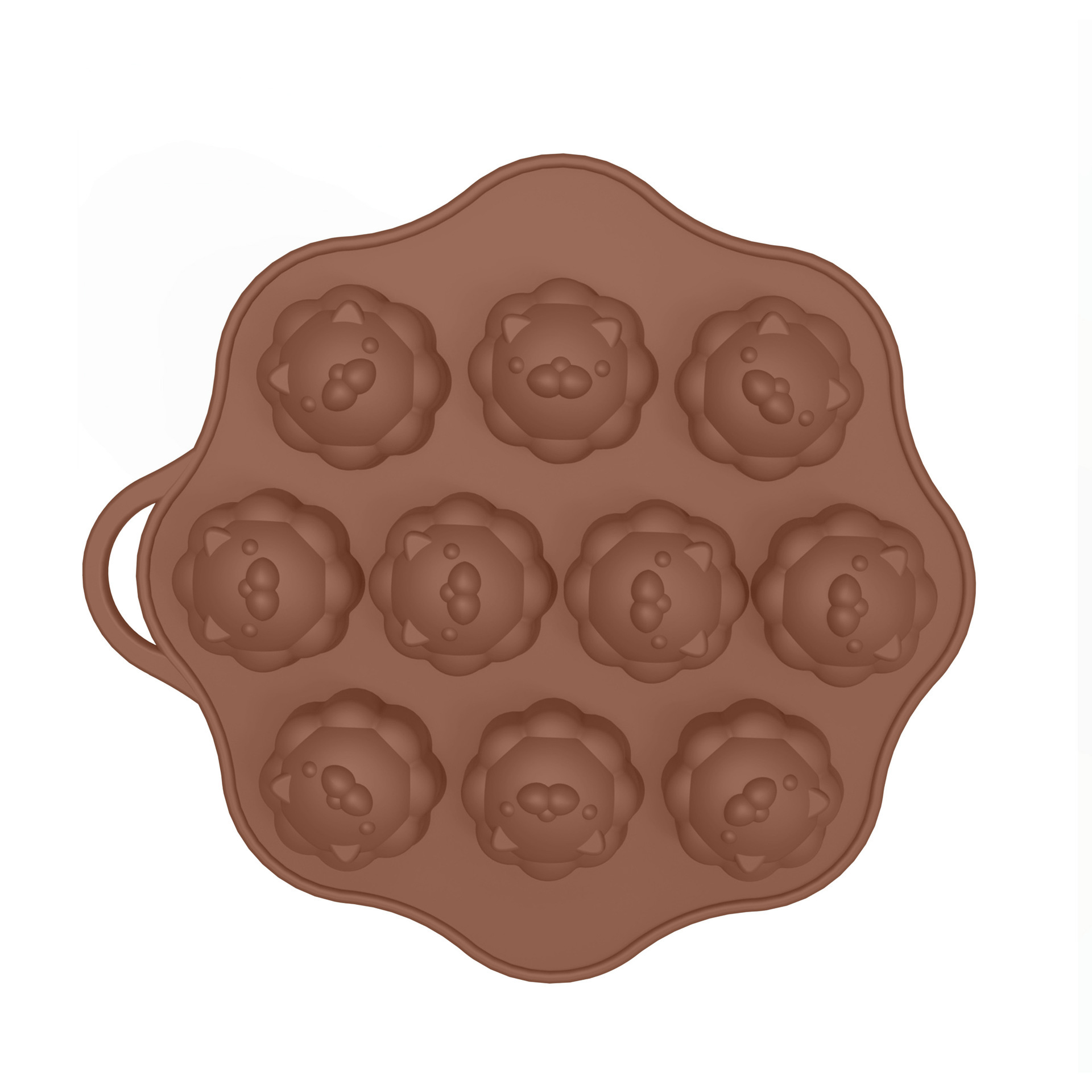reddish-brown -Bear style