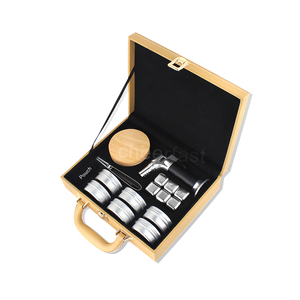 Benutzer definierte 6 Arten verschiedene Aromen Holz hacks chnitzel Whisky Bourbon Cocktail Smoker Kit Cocktail Smoker Kit mit Holz hacks chnitzeln für Whisky