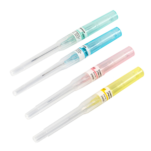 Le type de stylo de cathéter de la canule IV IV sans aile et port d'injection ont l'OIN de la CE - Product Image 1