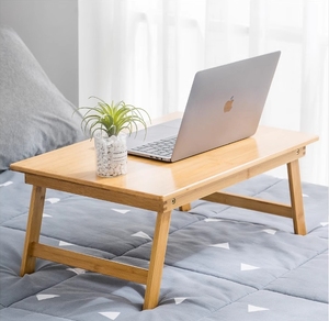 All Bamboo Free <strong>Installation</strong> Student Homework <strong>Table</strong> Folding Bed Desk Convenient <strong>Computer</strong> Tray Lazy Outdoor Stand - Product Image 1