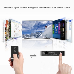 Conmutador HD 8K Operación simple Aplicación amplia Calidad de imagen de alta claridad Compatibilidad multidispositivo Accesorio de audio y video - Product Image 6