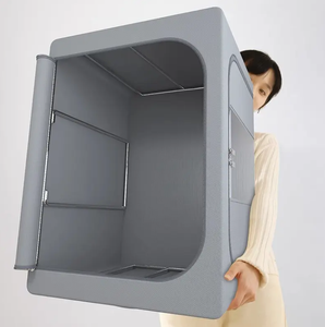 Lớn có thể gập lại vải hộp lưu trữ cho quần áo tủ quần áo tủ đồ giường túi lưu trữ cho nhà tổ chức - Product Image 5