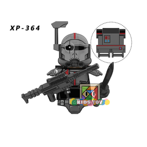 KT1047 Space Wars <strong>Commander</strong> Wrecker Crosshair Hunter Tech Echo Mini Action Building <strong>Block</strong> Figure Kids Plastic Assembly Toy Gift - Product Image 4