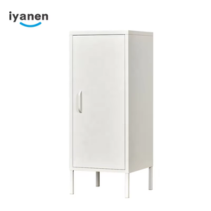 IYANEN现代白色1垂直短可爱客厅钢家具家居便宜工厂金属电视柜