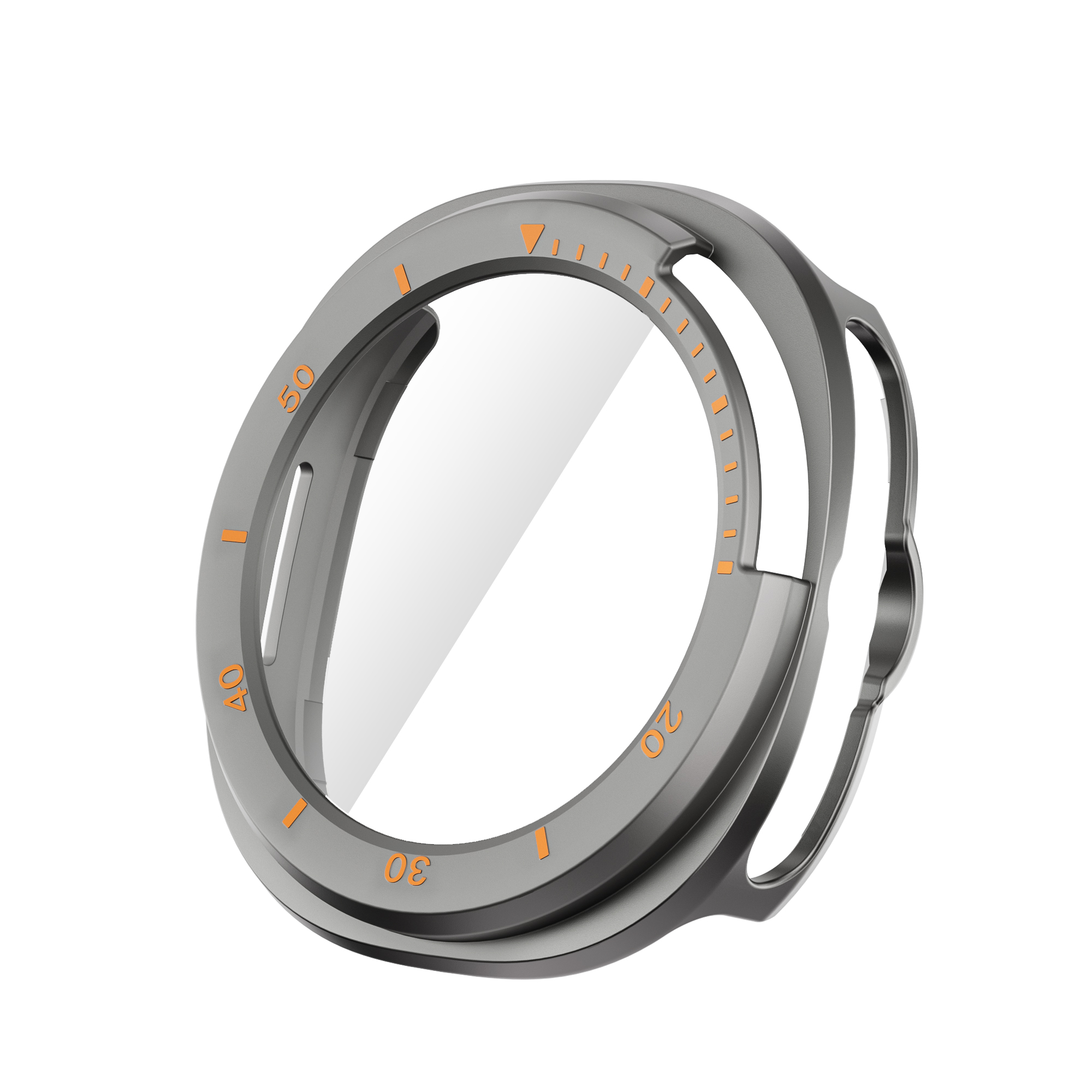 03#Titanium gray + Orange