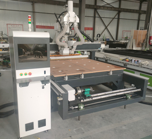 Máquina Cortadora automática de puerta de madera contrachapada para muebles de madera multifunción 2024, máquina cortadora de madera CNC ATC rotativa de 4 ejes con hoja de sierra - Product Image 3