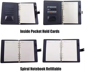 Cuaderno de hojas sueltas A5 con personalidad, manual de Creatividad Empresarial, diario secreto de oficina con bloqueo de contraseña, diario oculto - Product Image 2