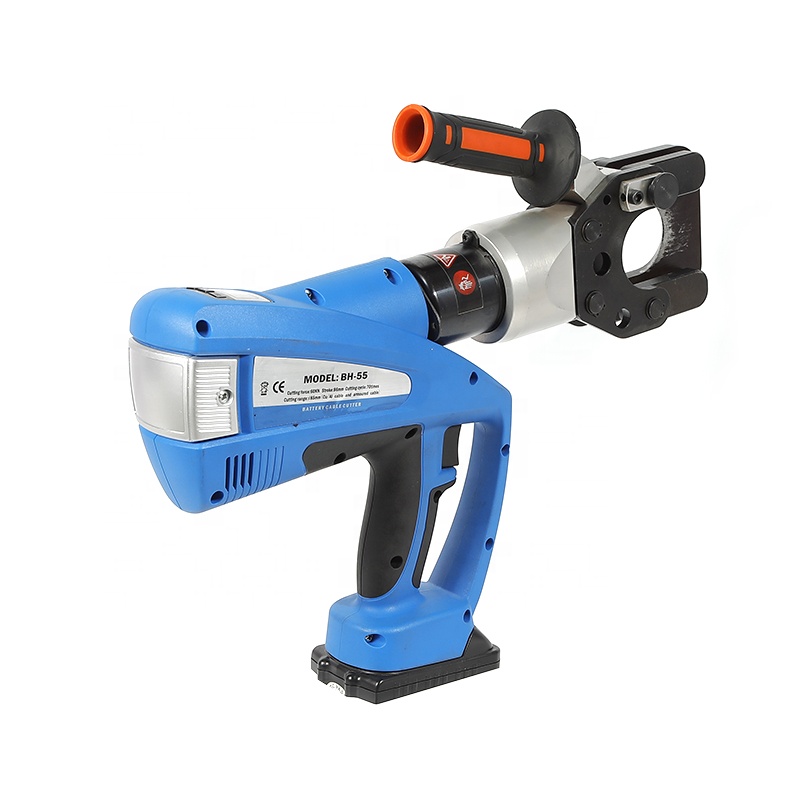Ez-55a Battery Powered Hydraulic Cable Cutter Wire Cutting Tool