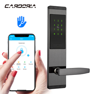 Yeni varış TT kilit App ble şifreli kilit akıllı elektronik dış kapı kilidi wifi USB güç bağlantı noktası - Product Image 5