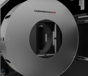 HN Laser 4 Chunks Voll automatisches Be-und Entladen von Rundrohr schneidern Metallblech schneide maschine - Product Image 5