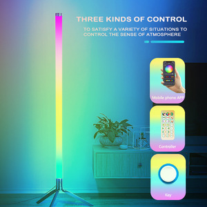 ไฟ RGB สร้างบรรยากาศ10W ไฟเพลงสี USB ไฟ LED ห้องนั่งเล่นห้องนอนไฟพื้นพร้อมแอปควบคุมด้วยรีโมทควบคุมด้วยเสียง - Product Image 2