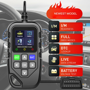 Obd2 סורק כלי אבחון המכונית קורא קוד <span class=keywords><strong>obdii</strong></span> אוניברסלי 9 פרוטוקול 12-24v ecu קוד אופנוע מפתח אופנוע מתקדם 1 שנה - Product Image 1