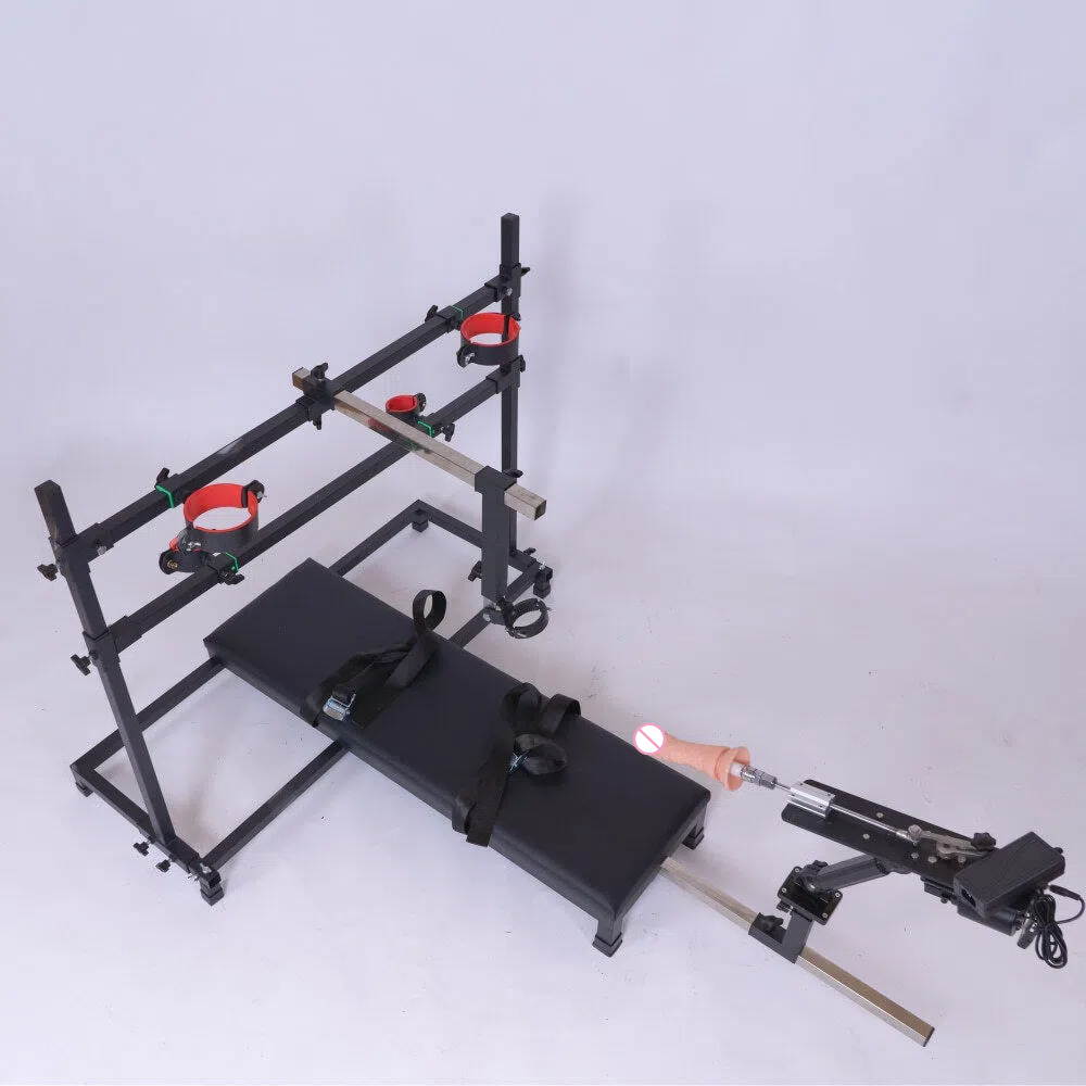 Cadre d'entraînement noir, support AV, machine silencieuse en alliage d'aluminium
