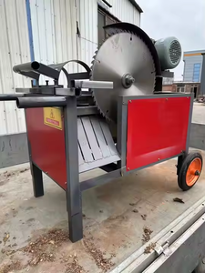 Hoch effiziente automatische Baums chneid-und Holz spalt maschine für die Allround-Holz verarbeitung - Product Image 5