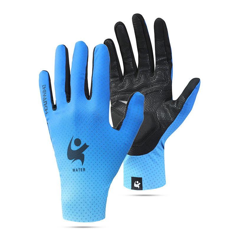 Doigt complet bleu