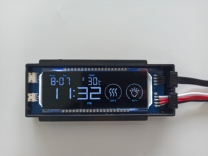12V interruptor de sensor de temperatura en tiempo para espejo LED sensor táctil para espejo táctil interruptores de luz sensor táctil para espejo