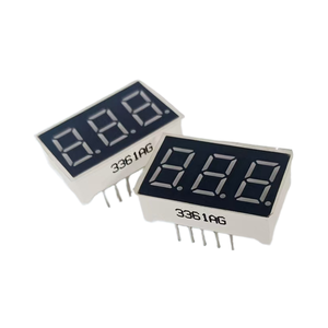 Super helle grüne Farbe 0,36-Zoll 7-Segment-Digitalanzeige 3-stellige LED mit grauer Oberfläche Hohe Qualität für elektrische Produkte - Product Image 1