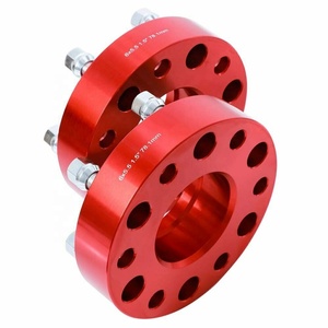 <strong>2x</strong> <strong>1</strong>.<strong>5</strong>&quot; 6x5.<strong>5</strong> Hub Centric 14x1.<strong>5</strong> Studs Wheel Spacer Adapters for GMC - Product Image 2