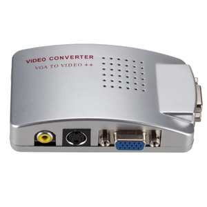 PC VGA a TV AV Video Converter Splitters & Switch Box para conversiones y distribución de video - Product Image 1