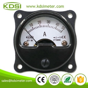 Dễ dàng hoạt động BO-40 AC50/5A CHỈNH LƯU <span class=keywords><strong>Analog</strong></span> AC Bảng điều chỉnh Mini Vòng Vôn kế - Product Image 2