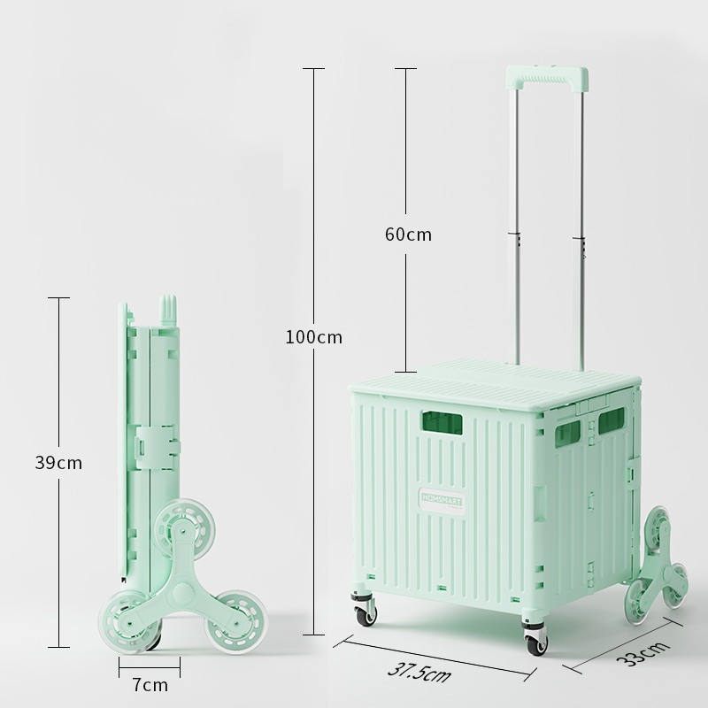 45L vert avec roue d'escalade