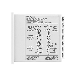 TC5M 72*72 relé SSR salida RTD Entrada de termopar controlador de temperatura digital inteligente control PID para caldera de aceite caliente - Product Image 4