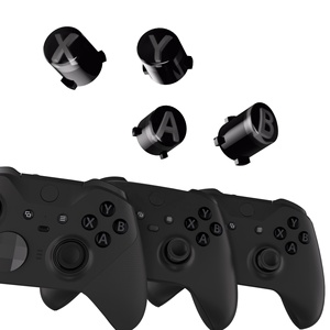 EXtremeRateクラシックグレー & クリア、ダークグレークラシックシンボルアクションボタンXboxシリーズXSコントローラー用ABXYボタン - Product Image 2