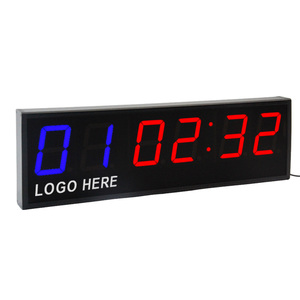 CHEETIE CP50D stampa Logo di alta qualità 4 pollici LED grande Display intervallo Timer 6 cifre digitale Crossfit Timer - Product Image 1
