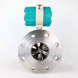 Calibrado de fábrica 4-20mA Bebida Digital Ensalada Diesel Aceite de cocina SS Material inoxidable Salida de pulso Medidor de flujo de turbina - Product Image 5