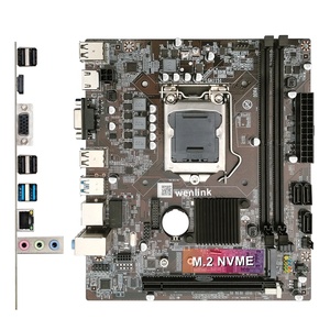 Schnelle Lieferung DDR4 H310 Chipsatz h Gaming Motherboard LGA 1151 Sockel h mATX DDR4 Speicher 16GB