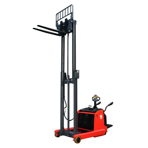 1.5 Ton 2 Ton tam elektrikli ileri karşı dengeli dubleks üçlü direk maksimum yükseklik 6 m istifleyici vinç hareketli - Product Image 6