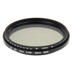 49mm <strong>ND</strong> Fader Neutral Density Adjustable Variable <strong>Filter</strong> <strong>ND</strong> 2 to <strong>ND</strong> 400 <strong>Filter</strong> Camera <strong>Filters</strong> - Product Image 2