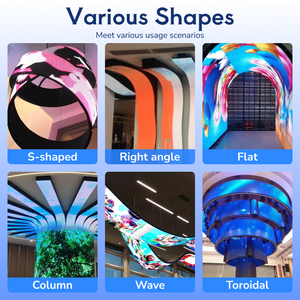 LINO RGB <strong>LED</strong> Digital Flexible Individually Addressable Panel <strong>Display</strong> 4X12 8X8 16X16 8X32 <strong>Module</strong> <strong>Matrix</strong> Screen - Product Image 5