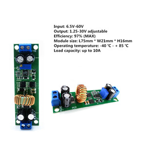 DC-DC 10A Adjustable 60V 48V 36V 24V 6.5V to 30V 24V 12V 3V Car Charger Regulator Step Down Buck Converter Power Supply <strong>Module</strong> - Product Image 2