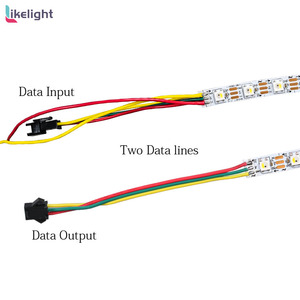 Akıllı RGBW SK6812 LED şerit 5V 60 LEDs/m adresli, App kontrolü, kapalı ve açık kullanım - Product Image 4