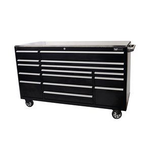 带脚轮的钢制工具箱轮工具柜箱五金工具箱 - Product Image 4