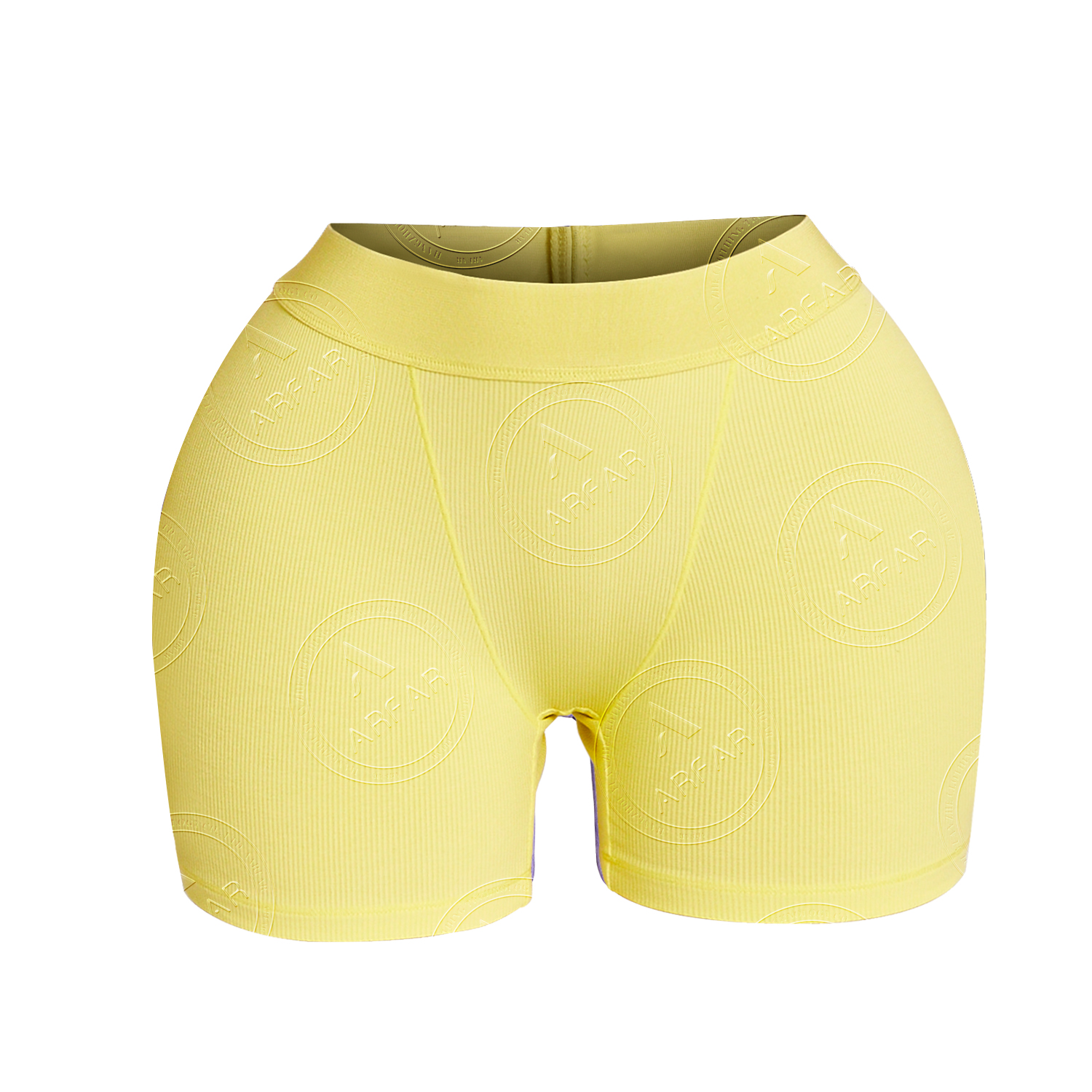 Short jaune