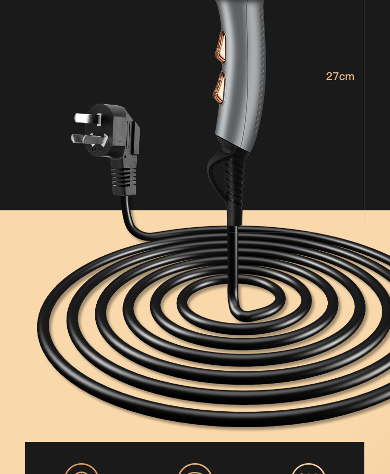 Hot Selling Salon Ac Motor Professional Blow Negative Ion Hair Dryer With Private Label Salon Ionic Function