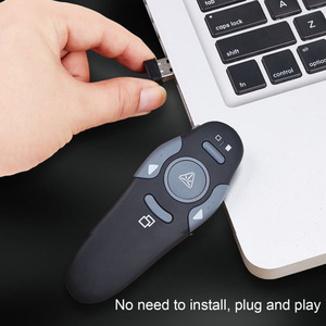 Rf 2.4ghz Usb presentazione Wireless Powerpoint Clicker Display Laser rosso puntatore PPT telecomando penna - Product Image 4