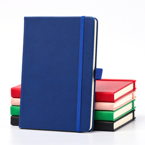 Wholesale Custom A5 Leather Diary <strong>Notebook</strong> <strong>With</strong> 100 Inner Pages, Featuring <strong>Elastic</strong> Band and <strong>Printed</strong> Brand Logo Diary - Product Image 2