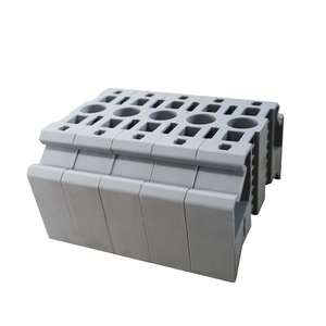 E/NS 35 N Phoenix Bloque de terminales de carril DIN Conector Bloque de terminales de abrazadera de extremo - Product Image 1