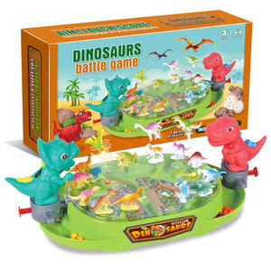 IN STOCK gioco interattivo divertente educativo desktop marbles board dinosauro battaglia gioco macchina da tiro per bambini - Product Image 2
